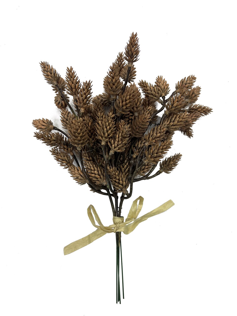 12PC Artificial 11" Pinecone Bundle – Rustic Decorative Picks